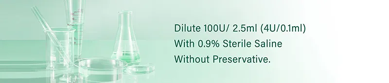 Toxara 100 Units – Dilution