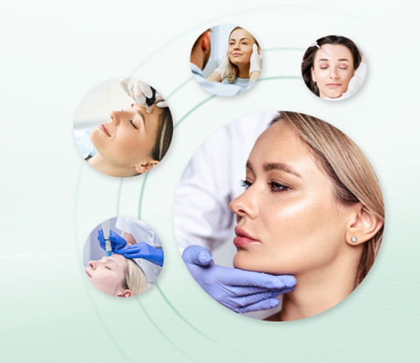 botulinum toxin injections and dermal fillers