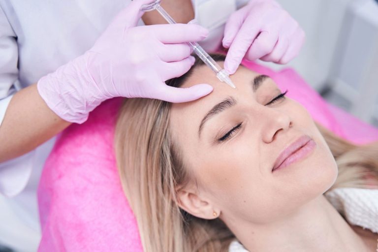 how many units of botulinum toxin for forehead